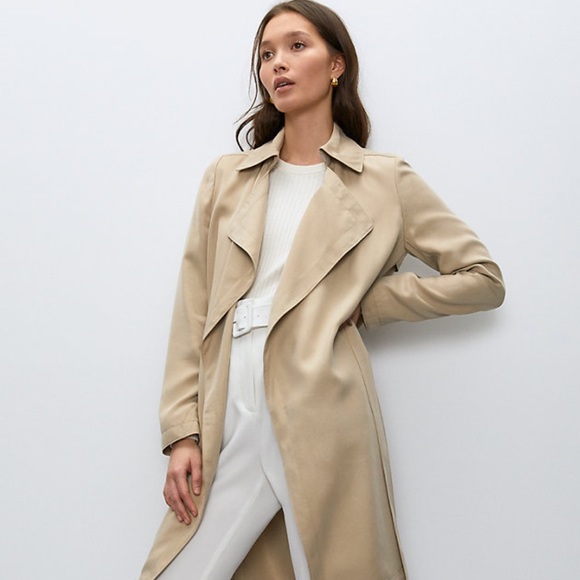 Aritzia Jackets & Blazers - NWOT Aritzia Wilfred Tan Trench Coat
